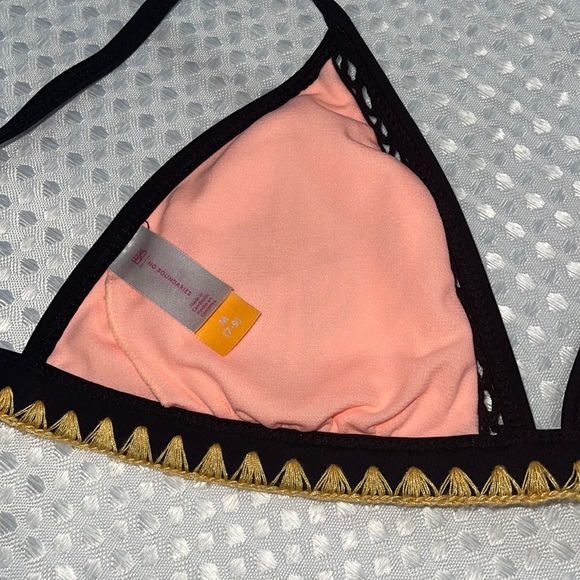 Women’s No Boundaries Bikini Top Size Medium 7-9 Cactus Multicolored. 🌵 - Picture 4 of 5